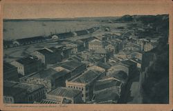 Panorama do Commercio Cidade Baixa Postcard