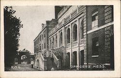 Entrance to the Officers Mess at Eastney Royal Marines Barracks Portsmouth, England Hampshire Postcard Postcard Postcard