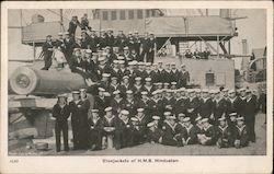 Bluejackets of H.M.S. Hindsutan Postcard