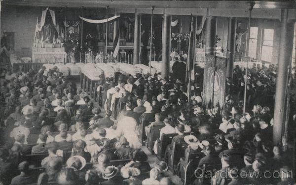 One Funeral - 29 Coffins Chicago Illinois