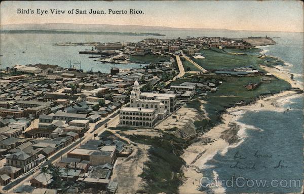 Bird's Eye View San Juan Puerto Rico