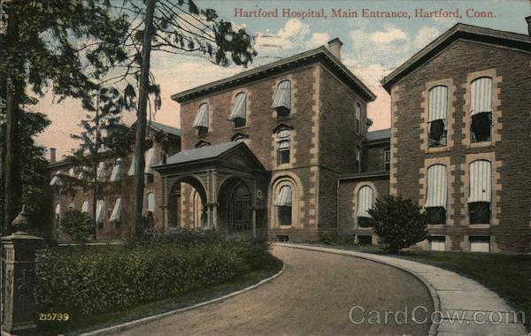 Hartford Hospital, Main Entrance Connecticut