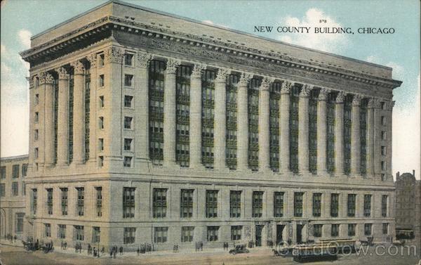 New County Building Chicago Illinois