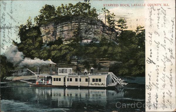 Starved Rock, LaSalle County, Ill. Oglesby Illinois