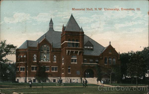 Memorial Hall, N.W. University Evanston Illinois