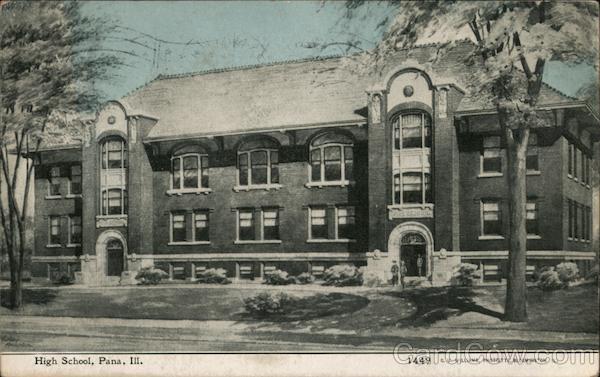 High School Pana Illinois