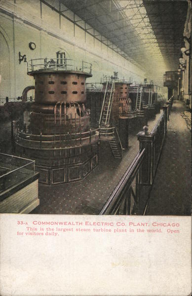 Commonwealth Electric Co. Plant Chicago Illinois
