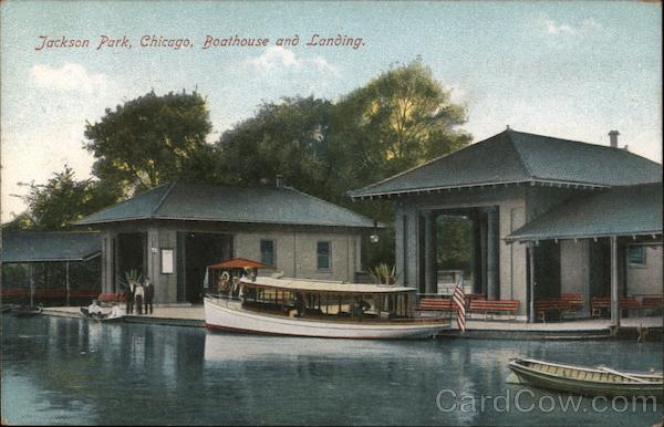 Boathouse and Landing, Jackson Park Chicago Illinois