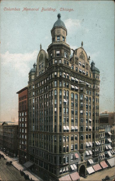 Columbus Memorial Building Chicago Illinois