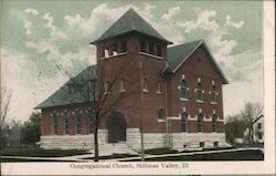 Congregational Church Stillman Valley, IL Postcard Postcard Postcard