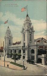 B & A Station Postcard