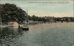 Lincoln Park and Lake Quinsigamond Postcard