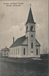 German Lutheran Church Nicollet, MN Postcard Postcard Postcard