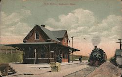 R.R. Station Postcard