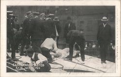 Rescuing the Injured - Eastland Disaster 1915 Chicago, IL Postcard Postcard Postcard