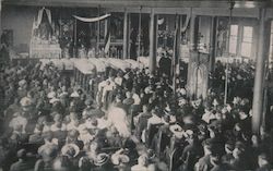 One Funeral - 29 Coffins Postcard