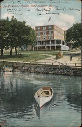 Peak's Island House Postcard