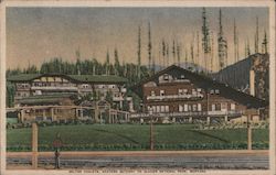 Belton Chalets, Western Gateway to Glacier National Park, Montana Postcard