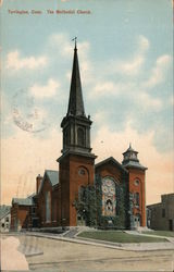 The Methodist Church Torrington, CT Postcard Postcard Postcard