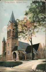 Trinity Church Portland, CT Postcard Postcard Postcard
