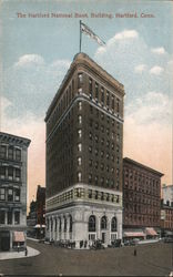 The Hartford National Bank Building Postcard
