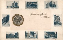 Greetings from Alton Postcard