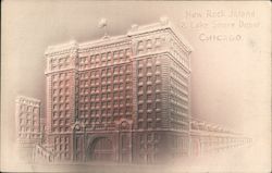 New Rock Island & Lake Shore Depot - Embossed Chicago, IL Postcard Postcard Postcard