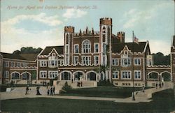 Home for Aged and Orphan Pythians Postcard