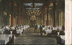 Palmer House Dining Room Postcard