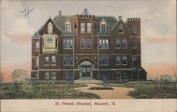 St. Francis Hospital Macomb, IL Postcard Postcard Postcard