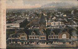 Bird's Eye View Postcard