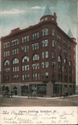 Brown Building Postcard