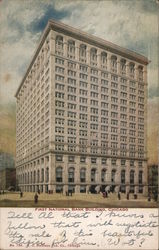 First National Bank Building Postcard