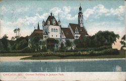 German Building, Jackson Park Postcard