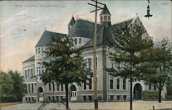 High School Waukegan, IL Postcard Postcard Postcard