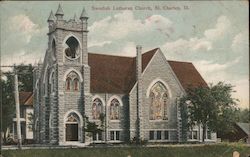 Swedish Lutheran Church St. Charles, IL Postcard Postcard Postcard