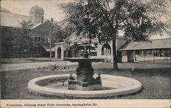Fountain, Illinois State Fair Grounds Springfield, IL Postcard Postcard Postcard