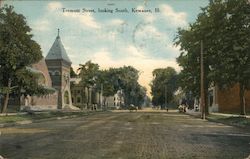 Tremont Street, looking South Kewanee, IL Postcard Postcard Postcard