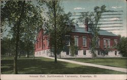 Science Hall, Northwestern University Postcard