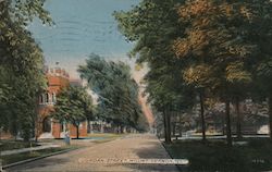 Jordan Street Mount Vernon, IL Postcard Postcard Postcard