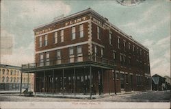 Flint Hotel Pana, IL Postcard Postcard Postcard