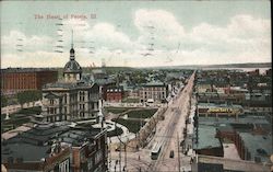 The Heart of Peoria Postcard