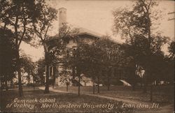 Cumnock School of Oratory, Northwestern University Postcard