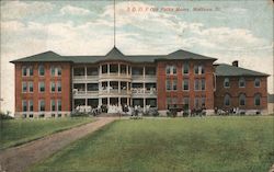 I.O.O.F. Old Folks Home Mattoon, IL Postcard Postcard Postcard