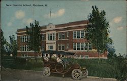 New Lincoln School Mattoon, IL Postcard Postcard Postcard