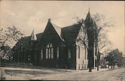 First Baptist Church Postcard