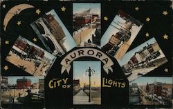 City of Lights Postcard