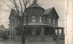 Residence of Mrs. E.L. Mayo Postcard