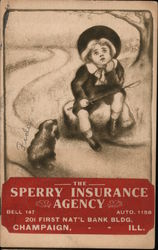 The Sperry Insurance Agency Postcard