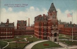 Cook County Hospital Chicago, IL Postcard Postcard 